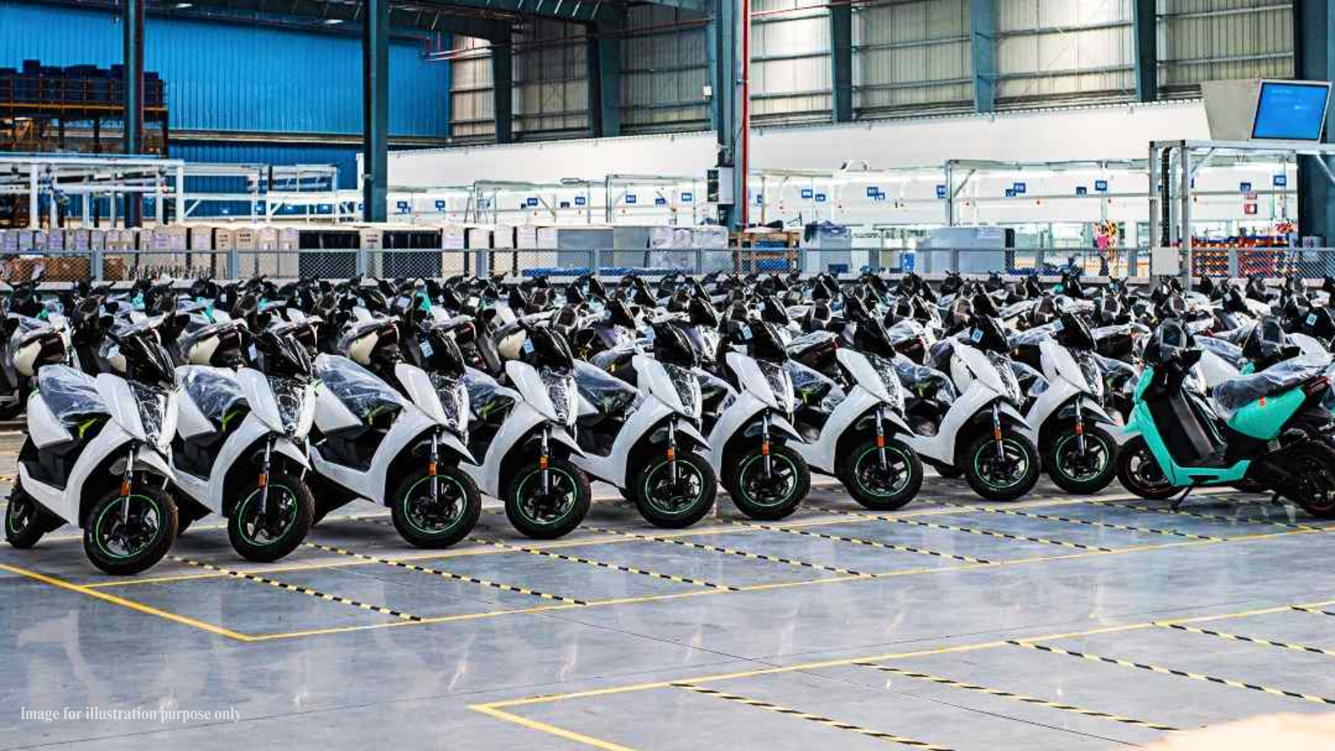 Electric scooter plant