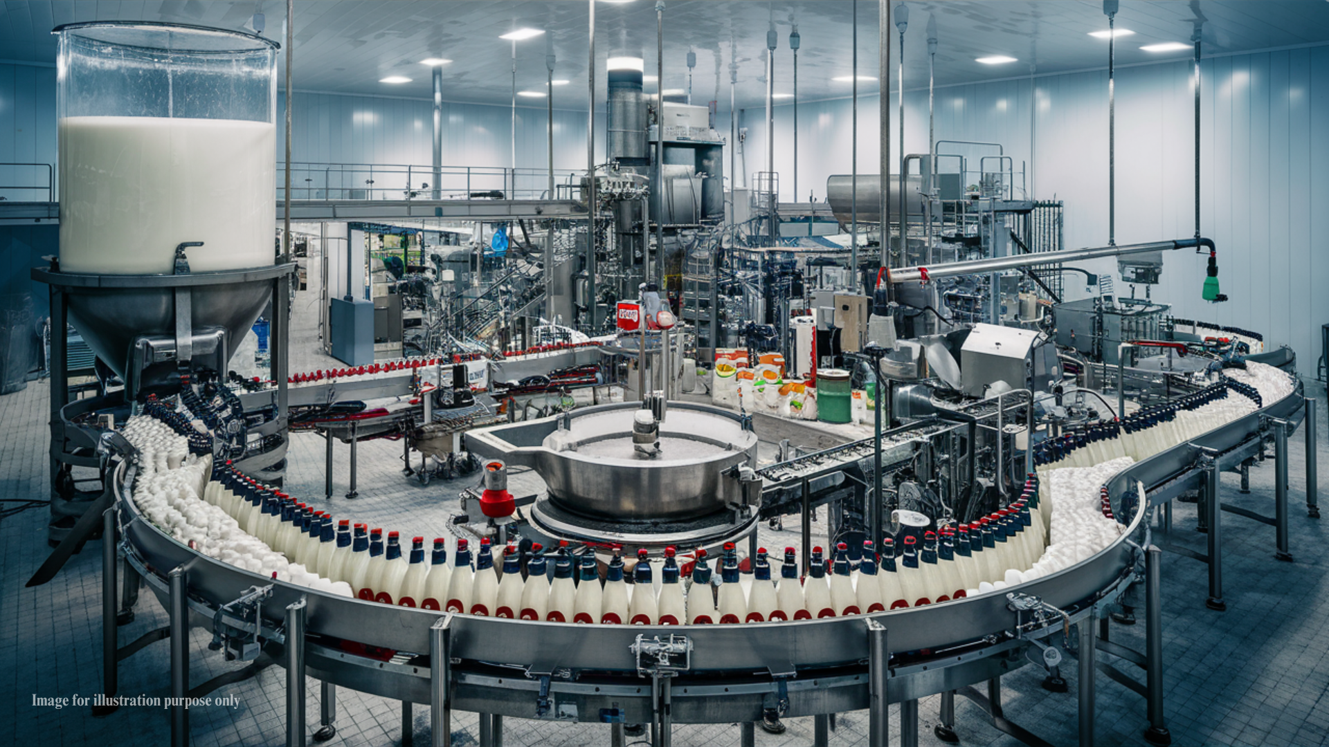 Dhagwar milk processing plant