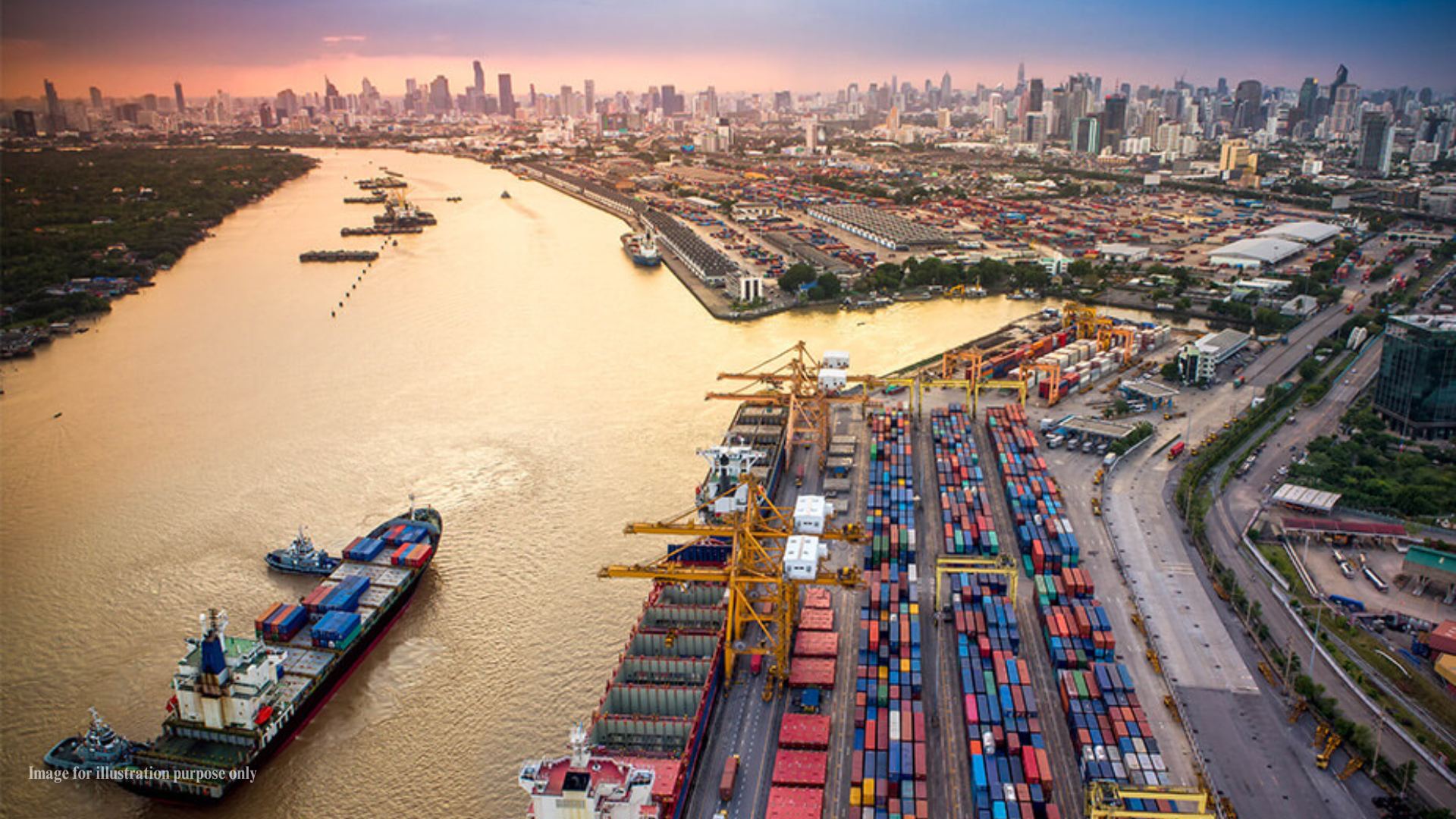 Vadhavan Port, Palghar, Maharashtra (Illustration)