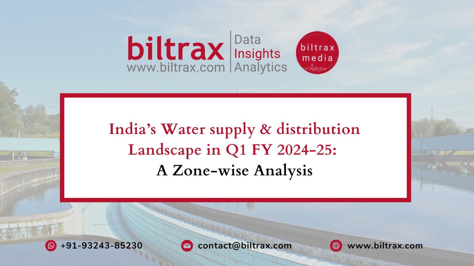 India’s Water Supply & Distribution Landscape in Q1 FY 2024-25