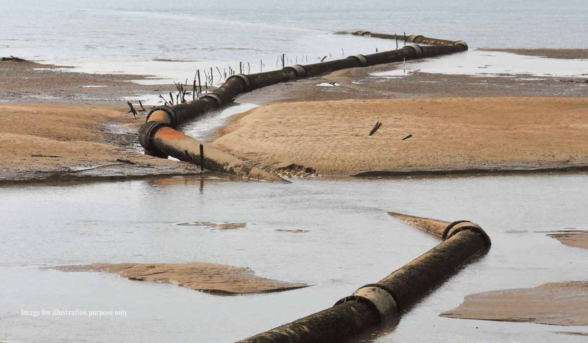 Pune sewage pipeline