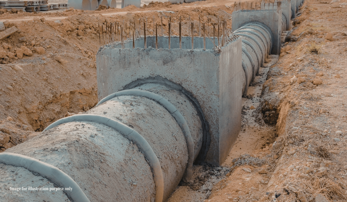 underground sewer in Thoraipakkam