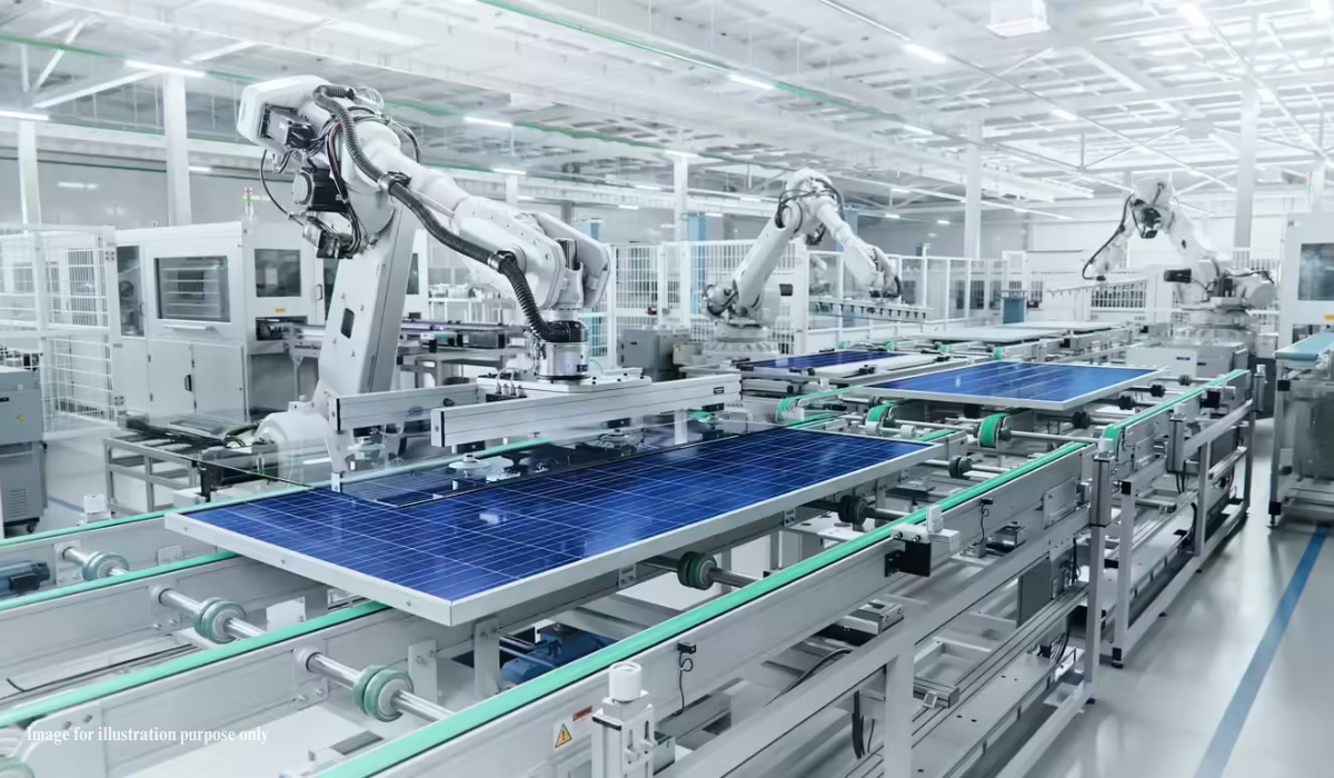 Cosmic solar manufacturing unit