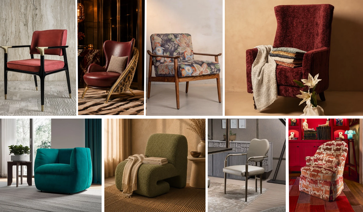 Bold statement chairs