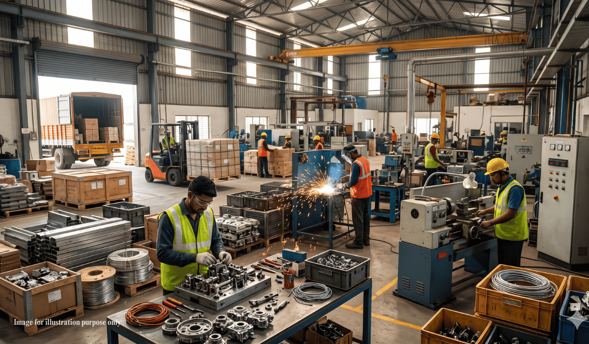 India’s Industrial Output Rises 6.7% in September